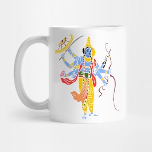 Lord Vishnu Hindu God Mug